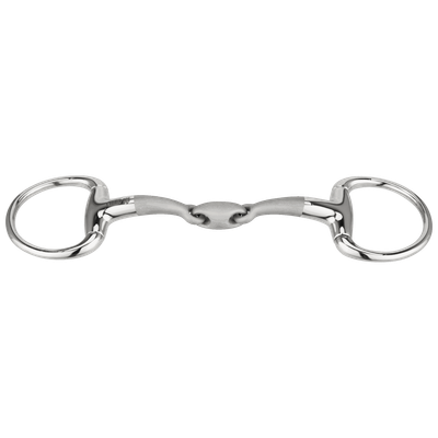 Sprenger Satinox Eggbutt Snaffle Double Broken - Stainless steel