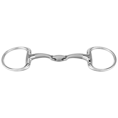 Sprenger Satinox Eggbutt bit Double Broken - Stainless steel 14mm