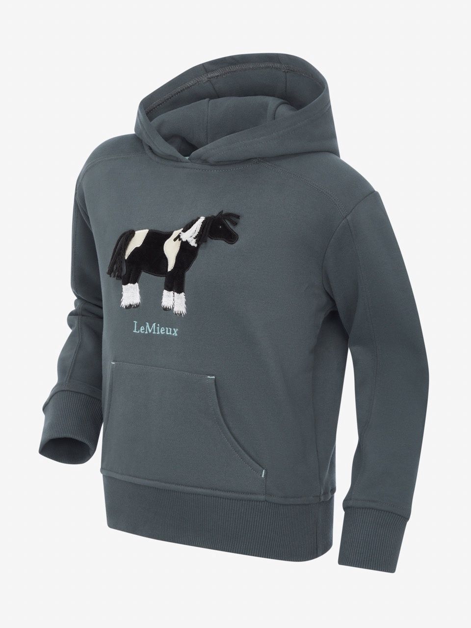LeMieux Mini Romi Hoodie FW24, Color: Petrol, Size: 9-10
