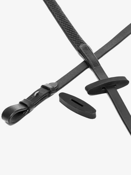LeMieux Rubber Rein Stoppers, Color: Black