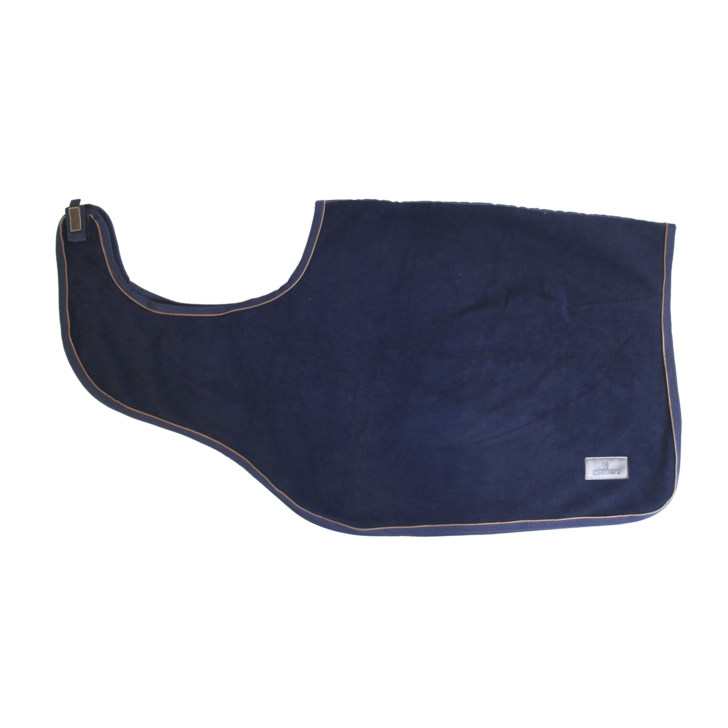 Kentucky Turnout Horse Blanket Heavy Fleece, Color: Navy, Size: M