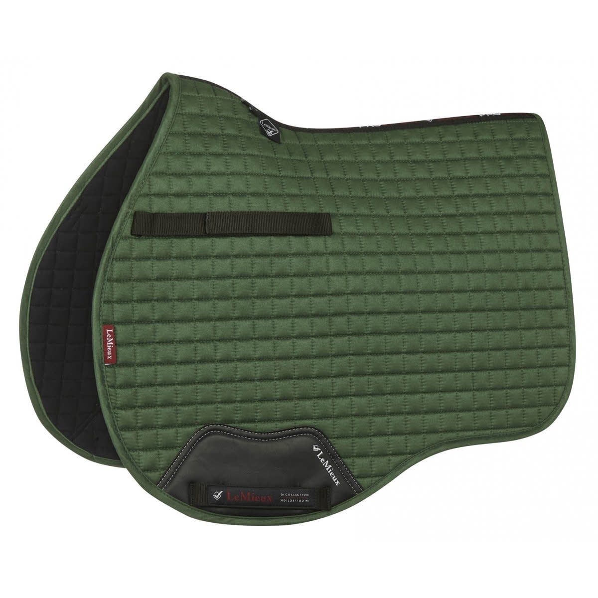 LeMieux ProSport Schabracke Wildleder GP Quadrat, Color: Hunter Green, Size: VZH - Full