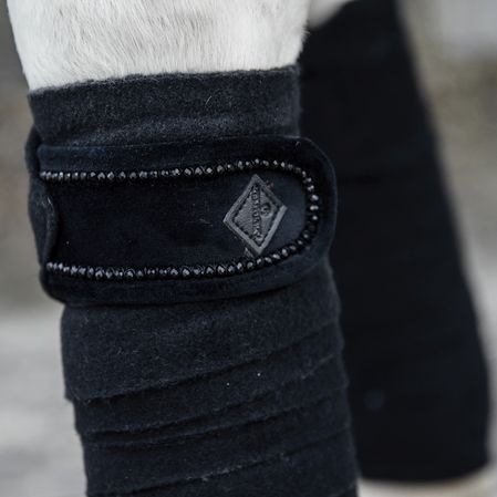 Kentucky Polar Fleece Polos Velvet Pearls, Color: Black