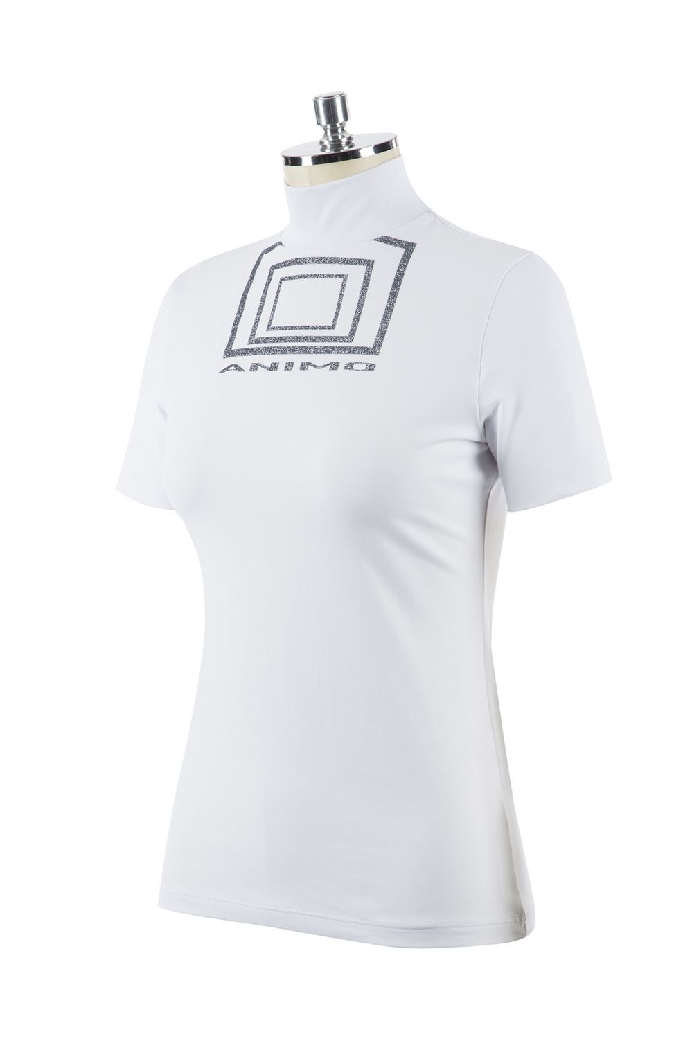 Animo Blur Ladies Competition Shirt, Color: Wit, Size: L