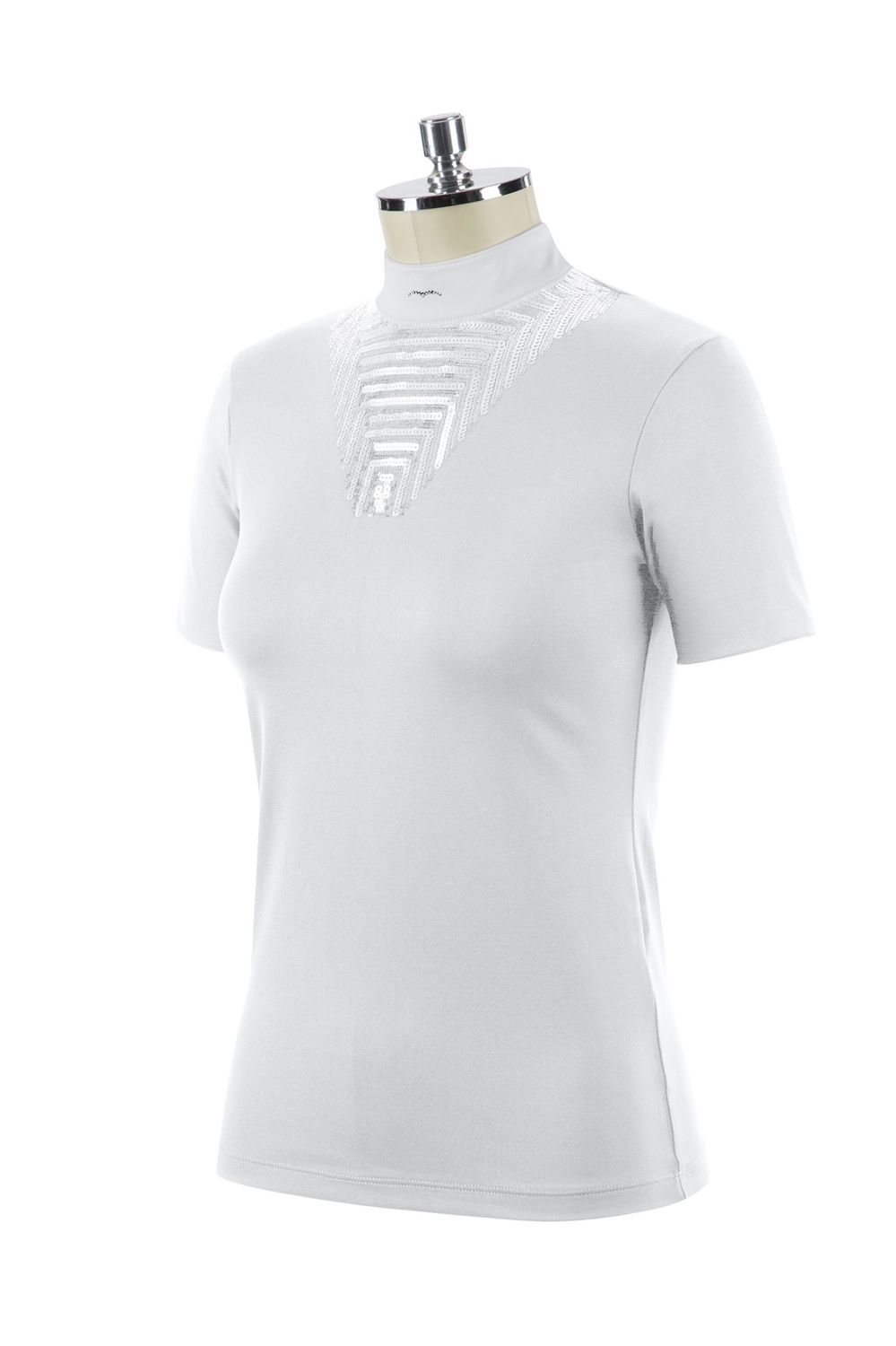 Animo Bonita Ladies Competition Polo, Color: Wit, Size: XS
