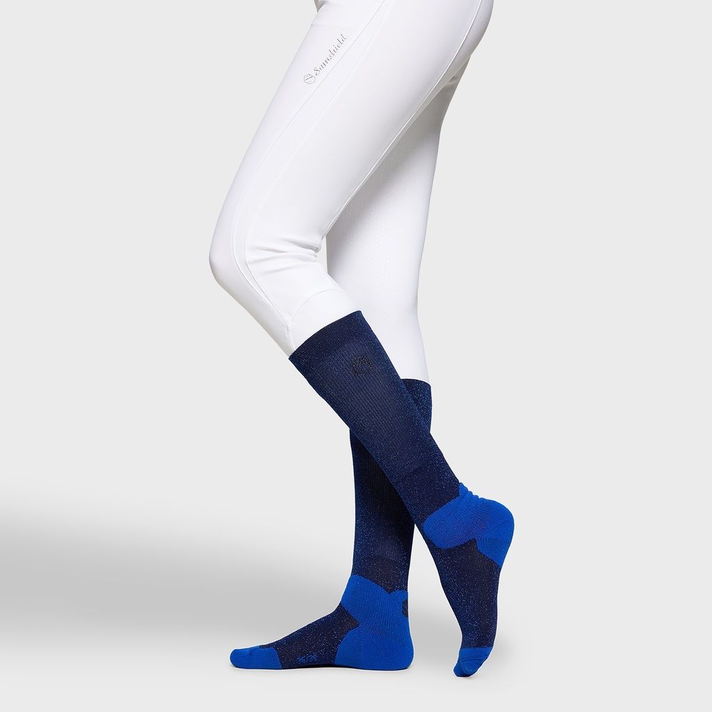 Samshield Balzane Soft Winter socks, Color: Navy Lurex, Size: S