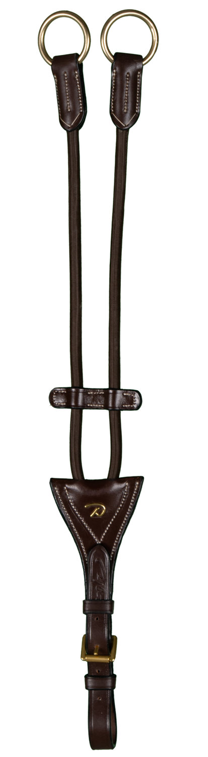 Dy&#39;on Elastic Running Martingale Attachment D Collar., Color: Black, Size: Cob