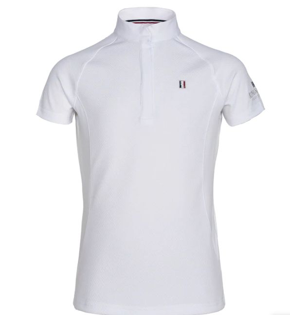Kingsland Short Sleeve Jersey - Girl, Color: White, Size: 110/116