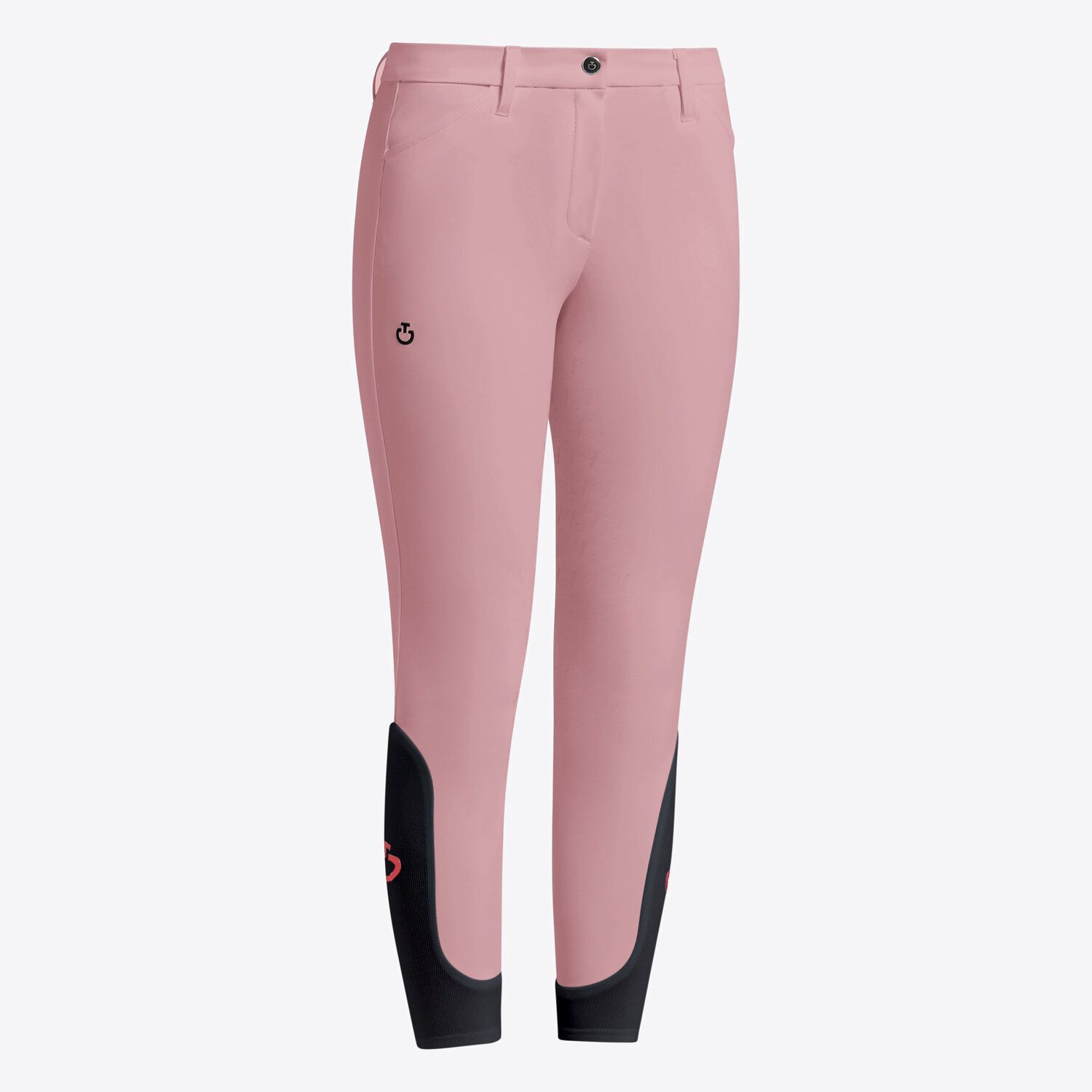 Cavalleria Toscana Dressage Breeches Full Grip Unisex Kids FW24, Color: Dusty Rose, Size: 10