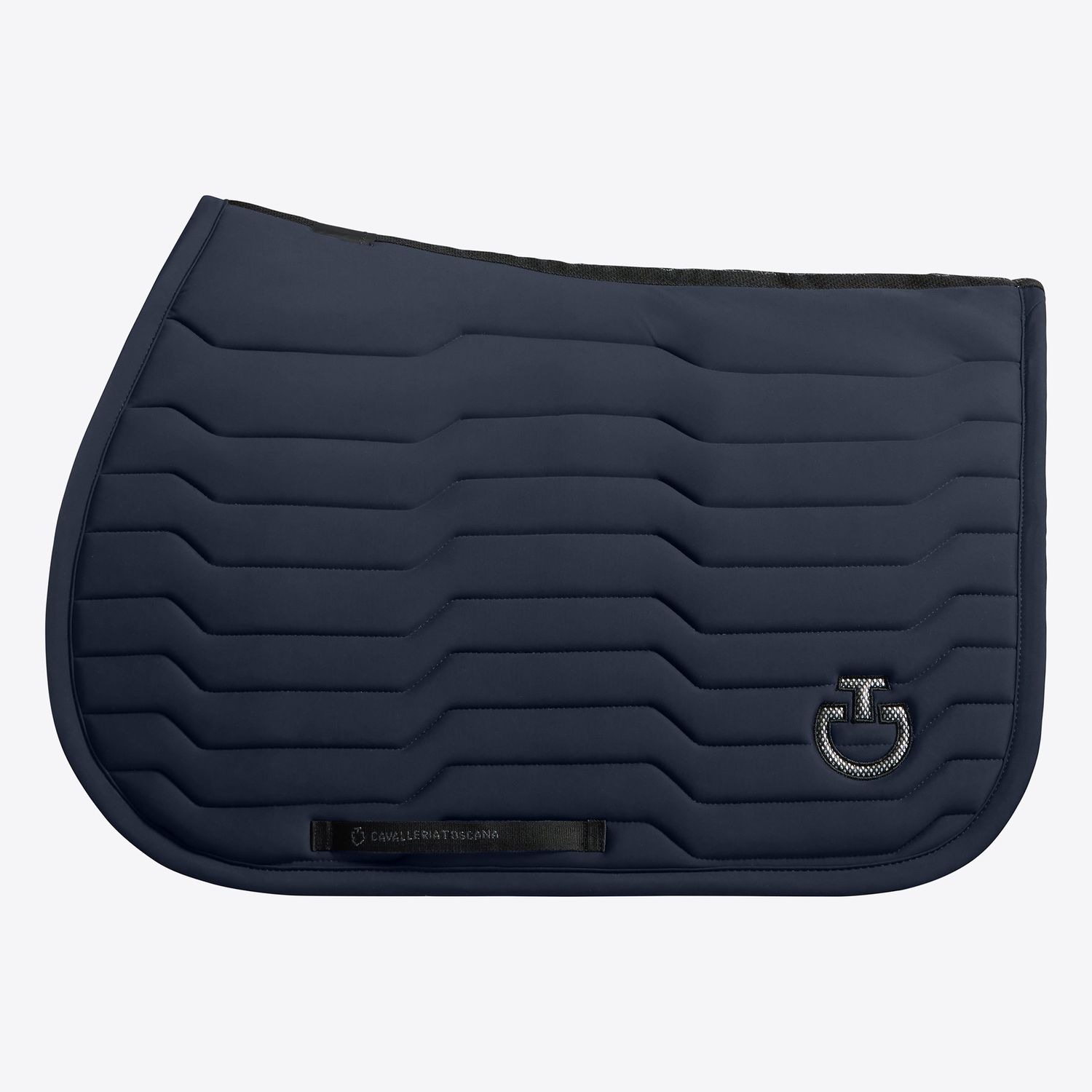Cavalleria Toscana Revolution Saddle Pad, Color: Navy, Size: Jump - Full