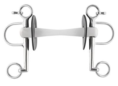 Nathe Pelham with flexible Mullen Mouth; long cheeks - 20mm