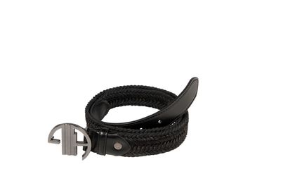 PA Logo Belt, Color: Black, Size: 95