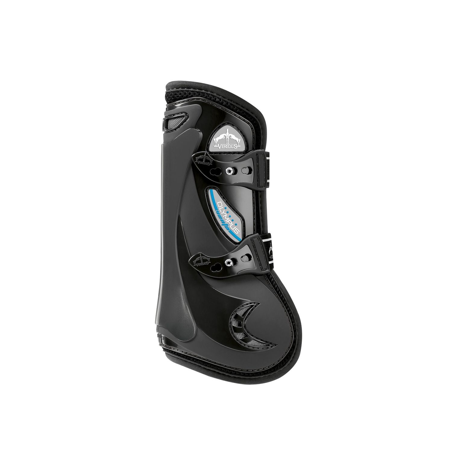Veredus Olympus Vento Tendon Bottes, Color: Black, Voor/achter: Front, Size: L