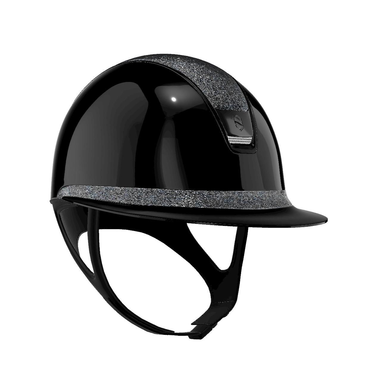 Samshield Miss Shield Glossy 2.0 Black Ultra Fine Rock Nightshade Black Chrome, Size: M(55-58)