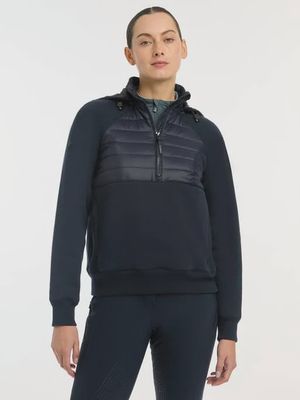 Женский свитер с капюшоном Harley Hybrid Hoodie Sweater, Color: Navy, Size: S