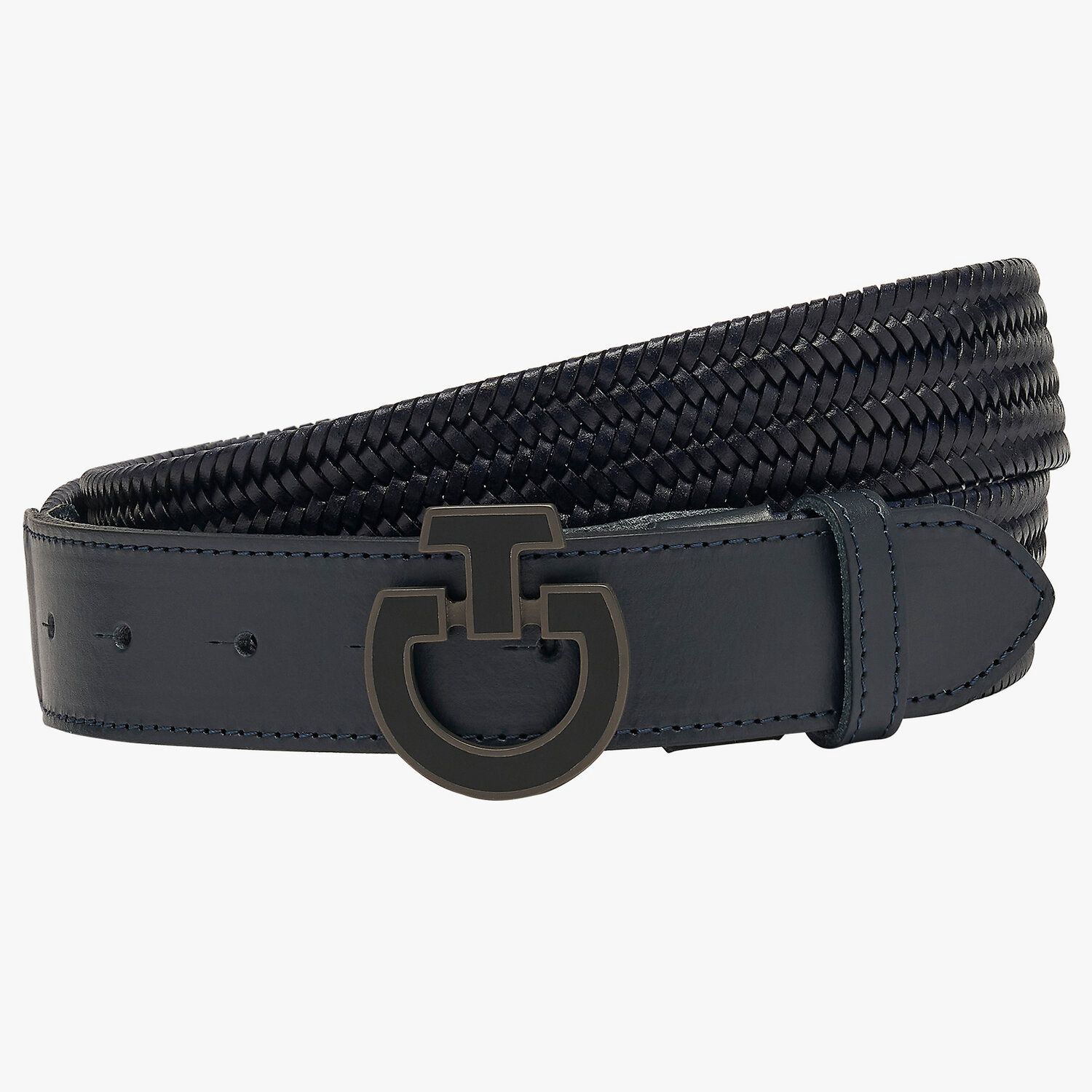 Cavalleria Toscana Herren Schnallengürtel, Color: Navy, Size: S