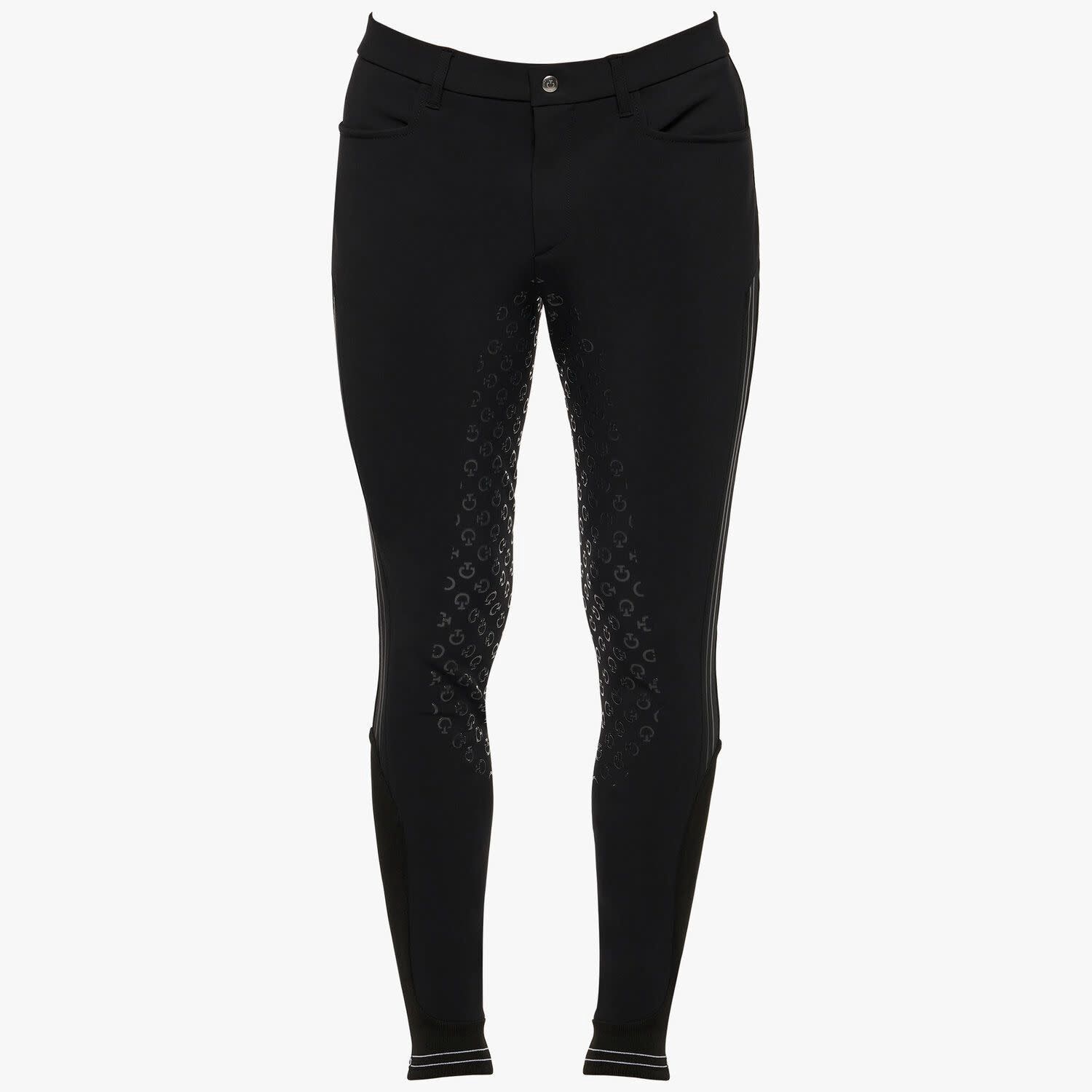 Cavalleria Toscana Men&#39;s 4-Way Stretch Performance Riding Breeches, Color: Tortora, Size: XL