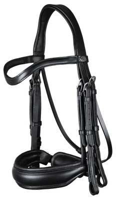 Dy&#39;on Matte Large Manivelle Muserolle Rod &amp; Snaffle Working