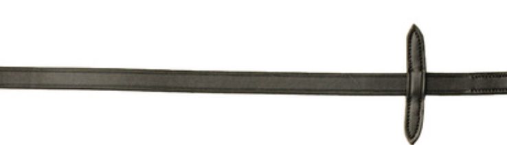 Euroriding Memphis Rubber Grip Reins 5/8, Color: Dark Brown, Size: Pony
