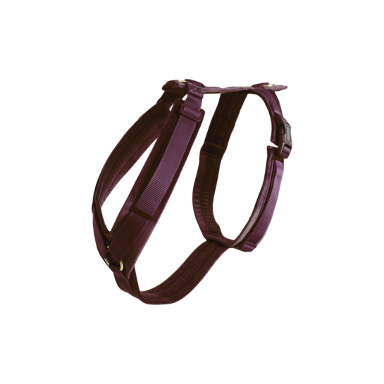 Kentucky Dog Harness Active Velvet, Color: Bordeaux, Size: S