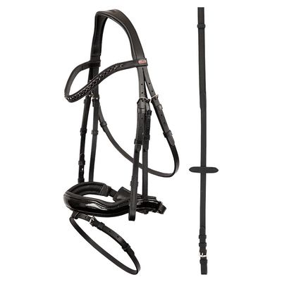 Premiere Bridle Lorient Lacque Non-slip Reins
