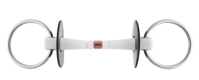 Nathe Loose rings Trens flexible Mullen mouth copper link - 20mm