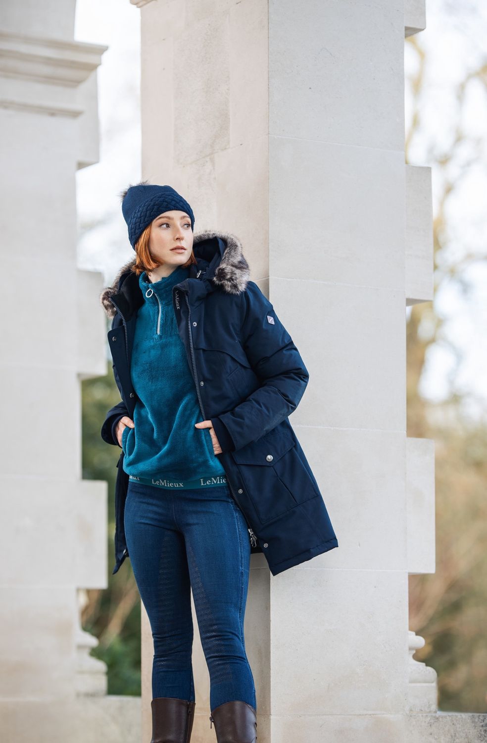 LeMieux Lola Beanie, Color: Navy