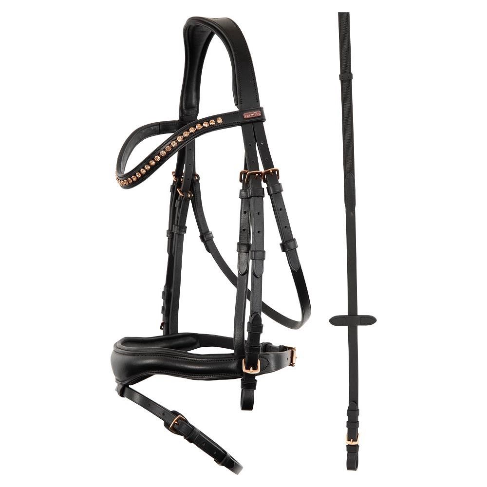 Premiere Bridle Cholet, Color: Black, Size: Pony
