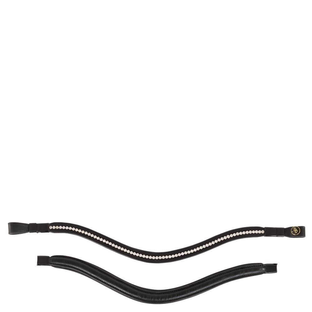 BR Replaceable Front Strap Bromyard, Color: Black, Size: Cob