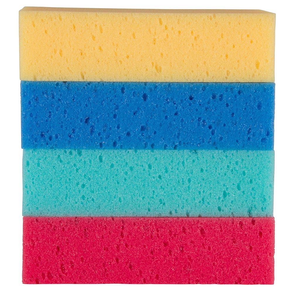 Premiere Rectangular Sponge, Color: Geel
