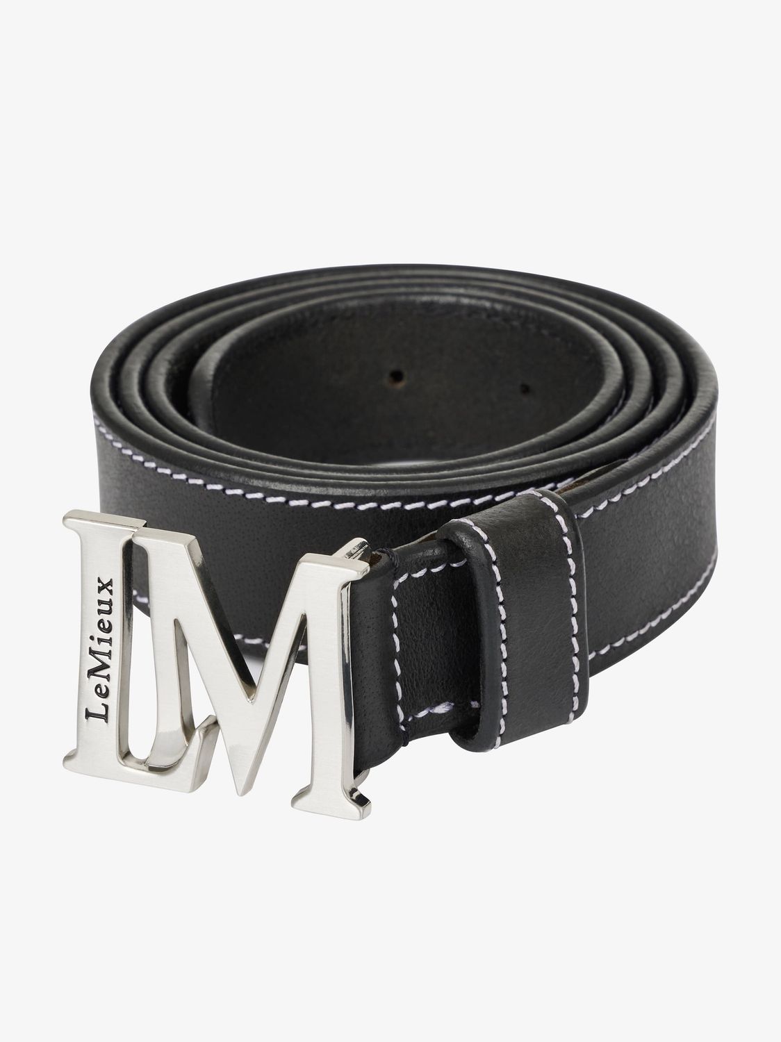 Monogram Belt, Color: Black, Size: XS