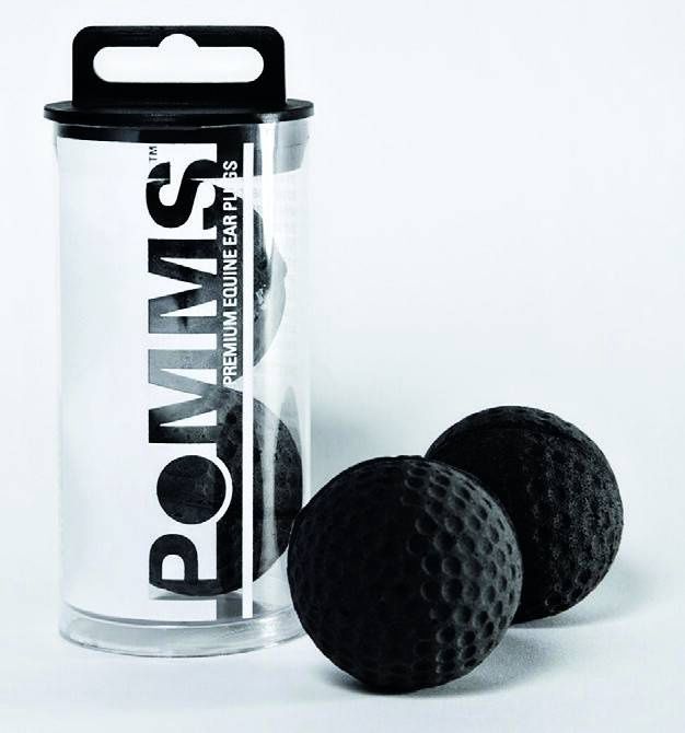 LeMieux Pomms Earplugs 1 pair, Size: Full, Color: Black