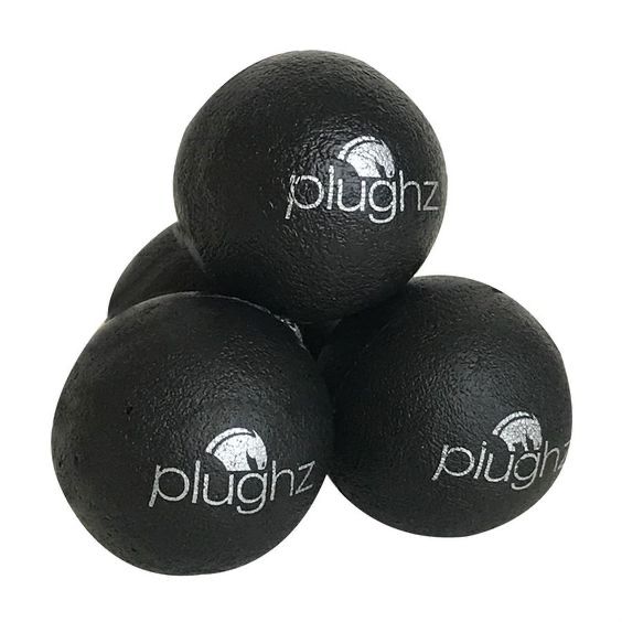 Plughz Ear Plug, Color: Black, Size: 1 Pair