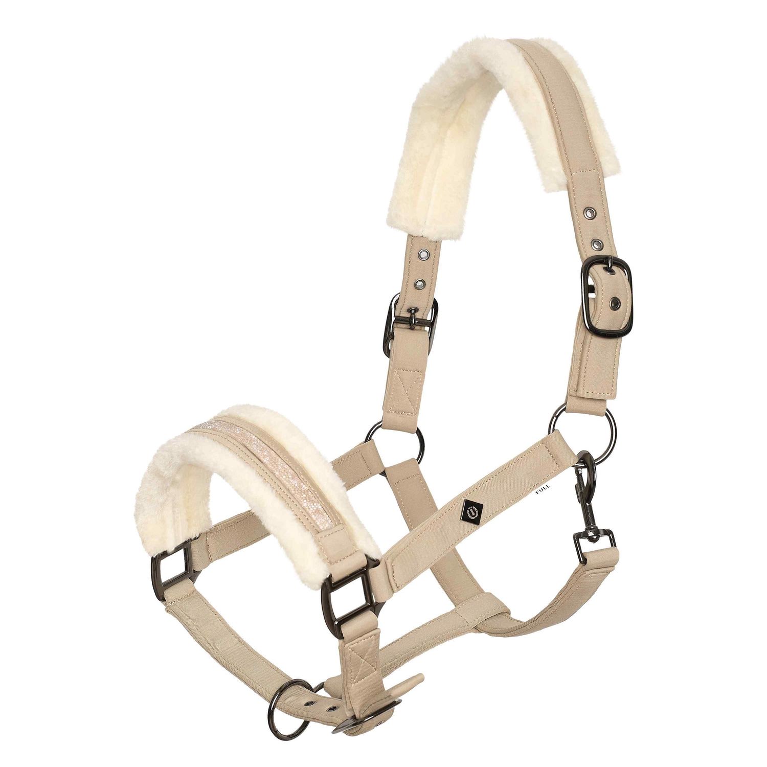 Imperial Riding Halter IRHJewel, Color: Latte, Size: Cob