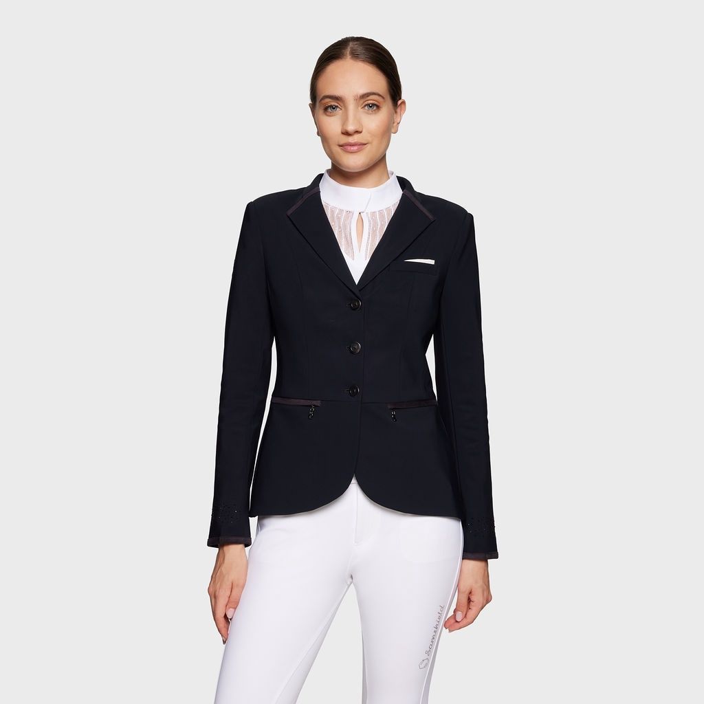 Samshield Victorine Damen Reitjacke - Permanente Kollektion, Color: Zwart, Size: M