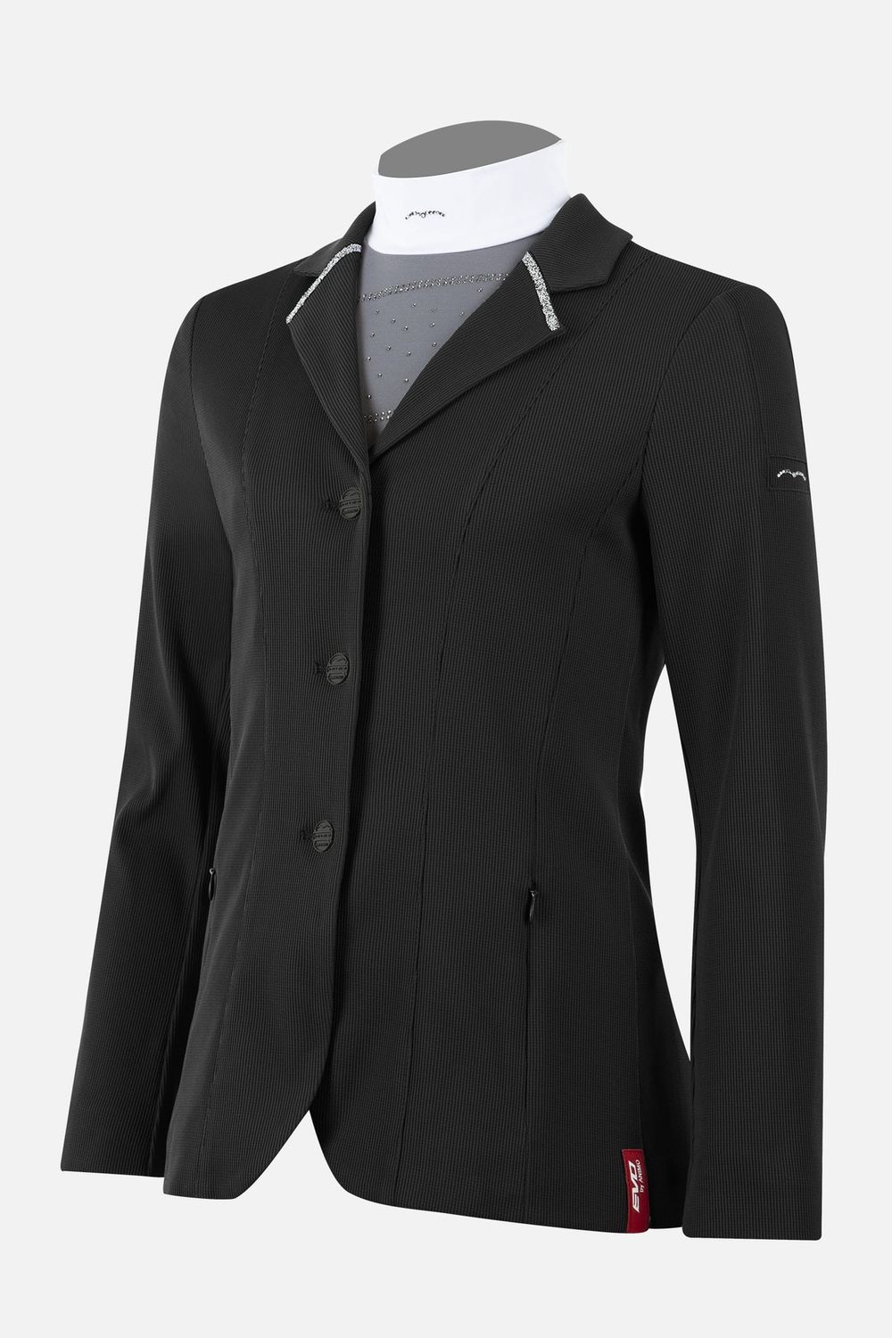 Animo Lynna Competition Jacket Girls, Color: Black, Size: 12