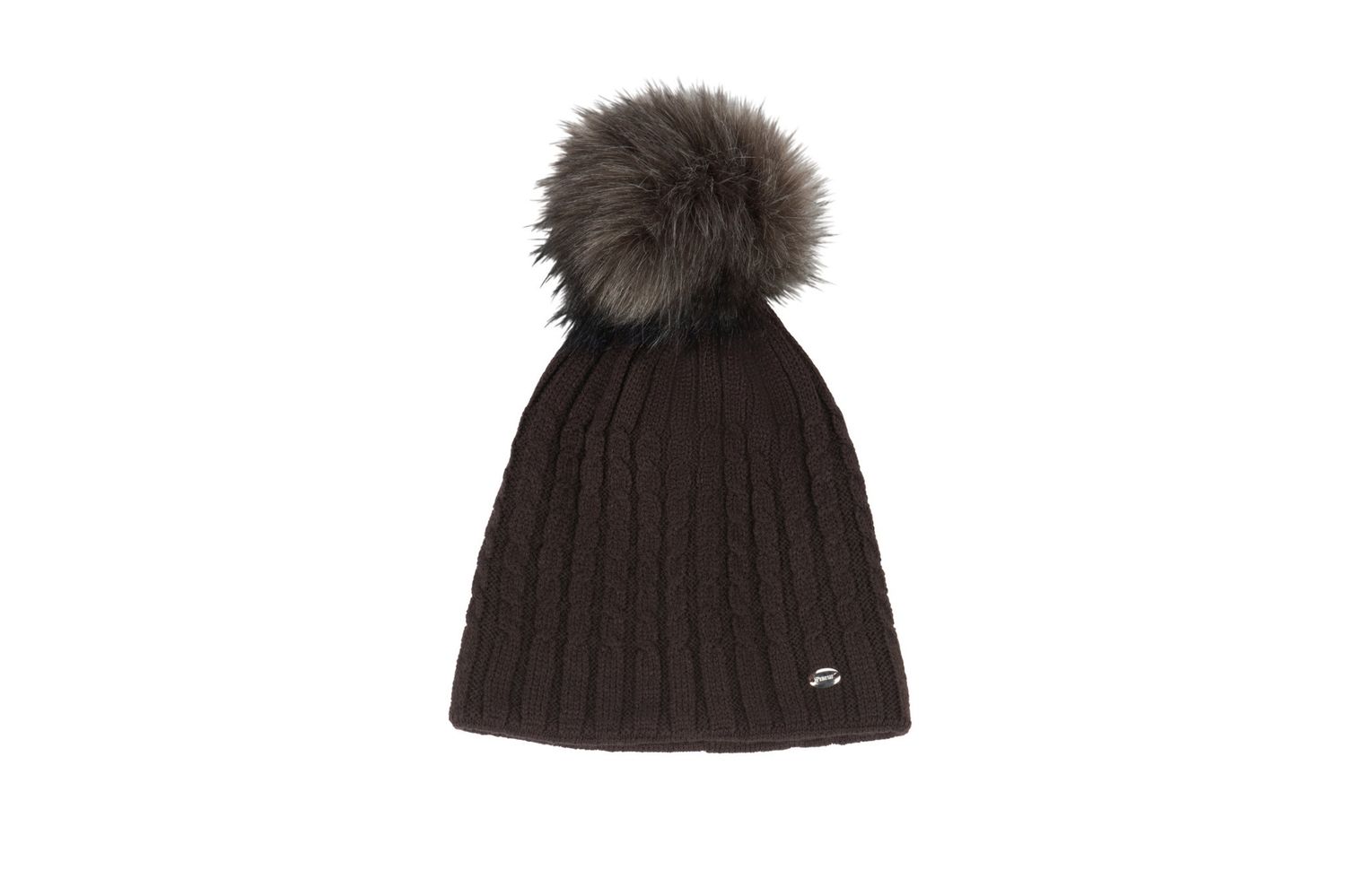 Bobble Hat2, Color: Dark Coffee