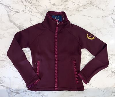 Strickjacke Girls Burgundy, Color: Burgundy, Size: 104-110