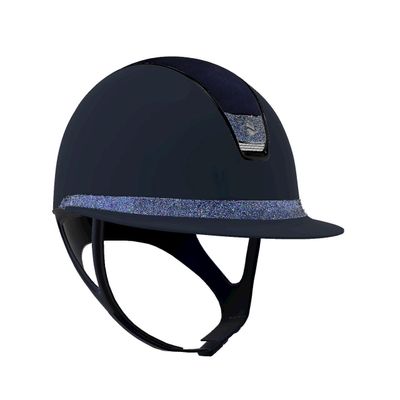 Samshield Miss Shadowmatt 2.0 Blau Alcantara Blau Kristall Stoff Paradise Shine