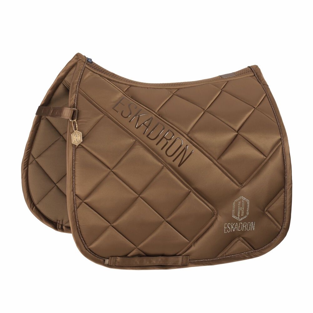 Eskadron Schabracke Bicross Mattgloss Heritage 24/25, Color: Almond, Size: Dressage - Full
