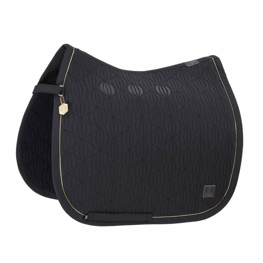 Eskadron Saddle Pad Softshell Emblem Heritage 24/25, Color: Black, Size: Dressage - Full
