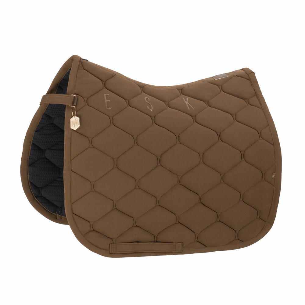 Eskadron Saddle Pad Pro Soft Heritage 24/25, Color: Almond, Size: Dressage - Full