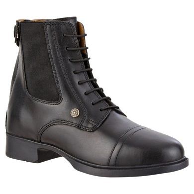Suedwind Jodpuhrs Kids BZ Lace &amp; Back Zip, Color: Black, Size: 35