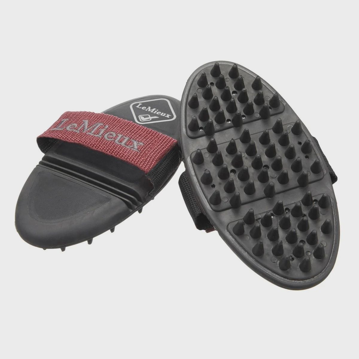LeMieux Flexi Massage Brush, Color: Black