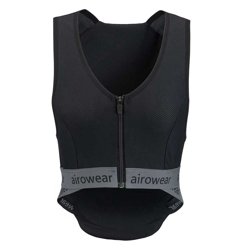 Charles Owen Airowear Back Protection Shadow, Color: Black, Size: Junior M