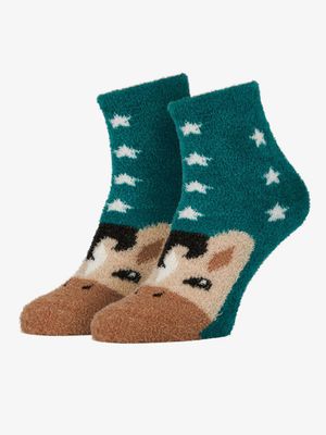 LeMieux Mini Fluffy Character Socks 2 Pack