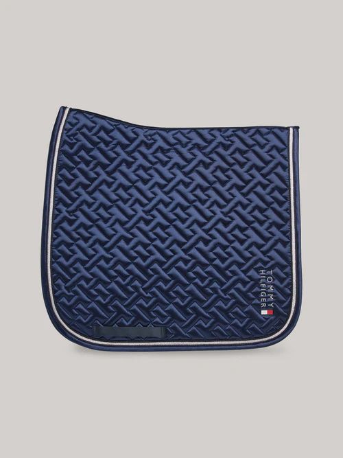 Tommy Hilfiger Equestrian Windsor TH Quilter Saddle Pad Desert Sky, Size: Dressage - Full
