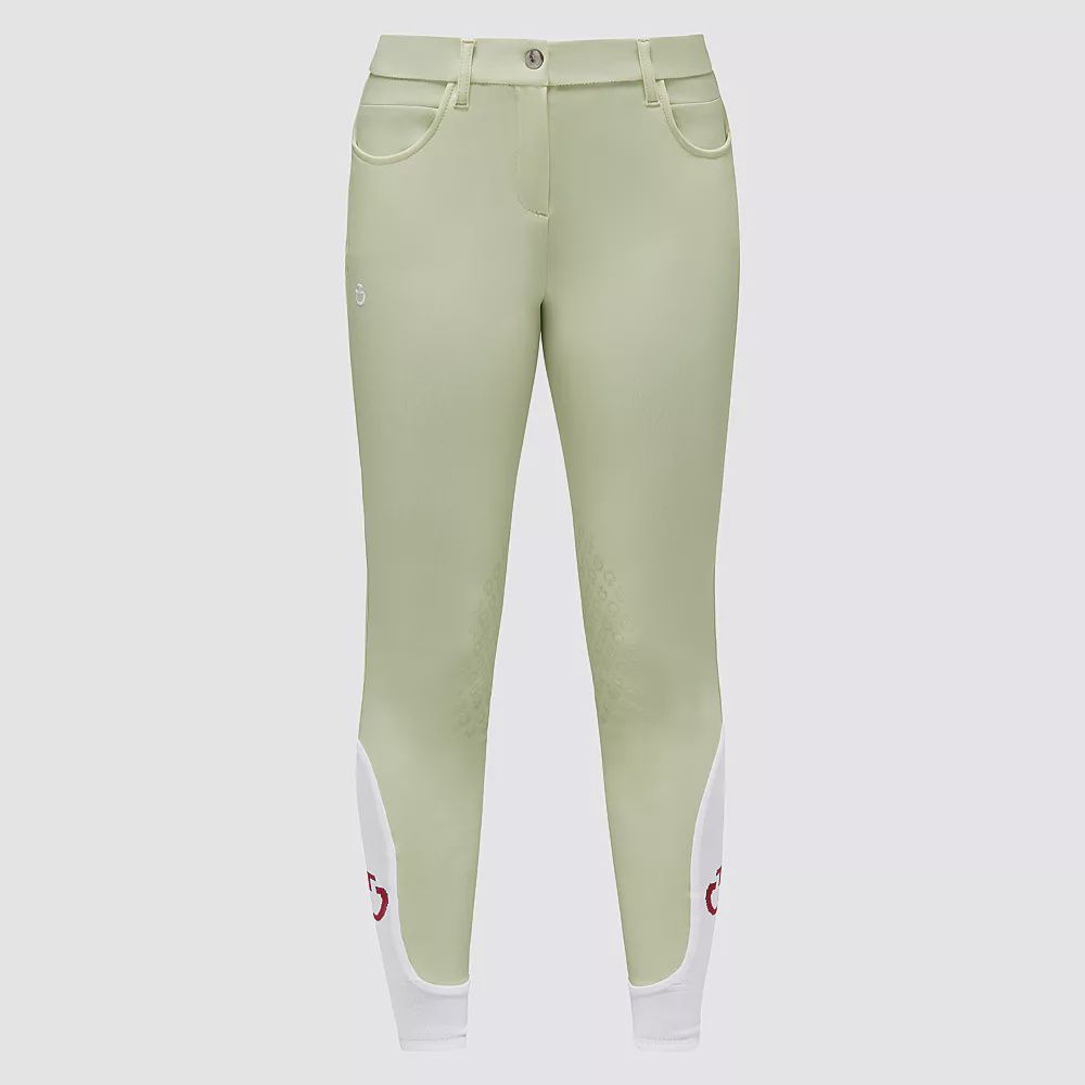 Cavalleria Toscana Kids Knee Grip Breeches SS23, Color: Mint, Size: 12