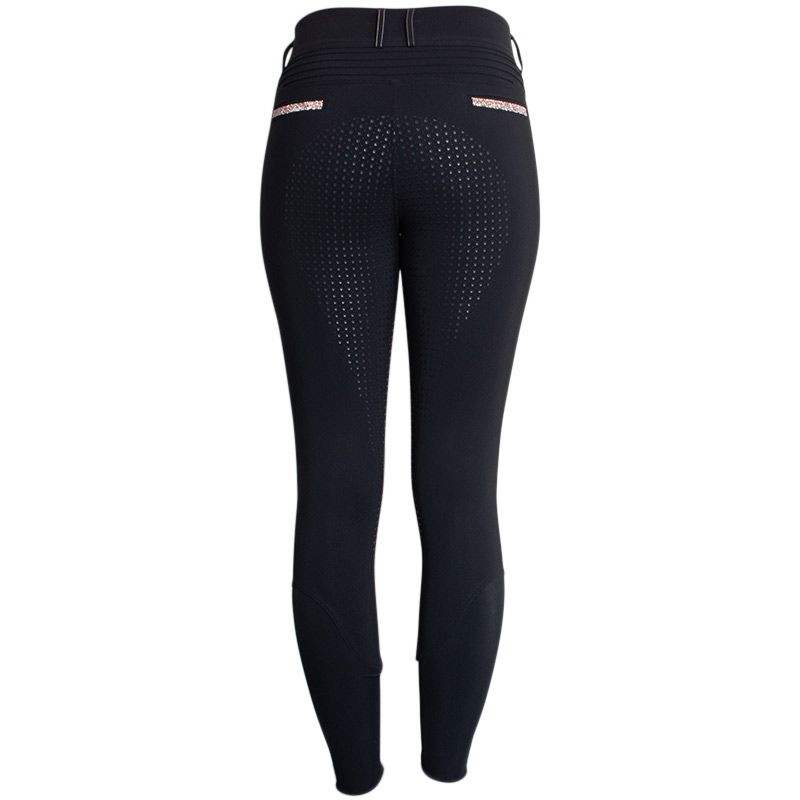 Samshield Clara Premium Breeches Women FW24, Color: Black Rosegold, Size: S