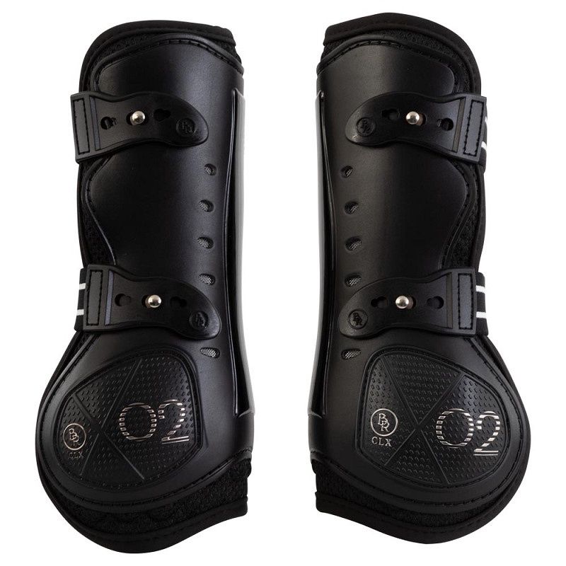 BR CLX XO2 Tendon Boots, Color: Black, Size: Full